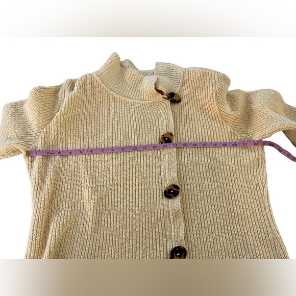 Willow Anthropologie sweater /Cardigan size XL yellow - Picture 2 of 11